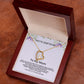 Happy birthday to my mom card with love necklace