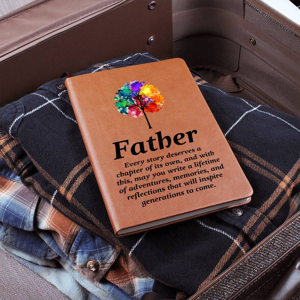 Leather Journal for Father