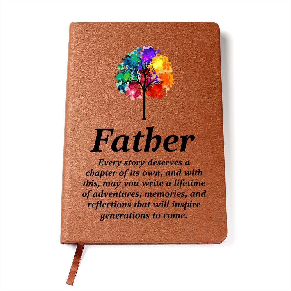 Leather Journal for Father