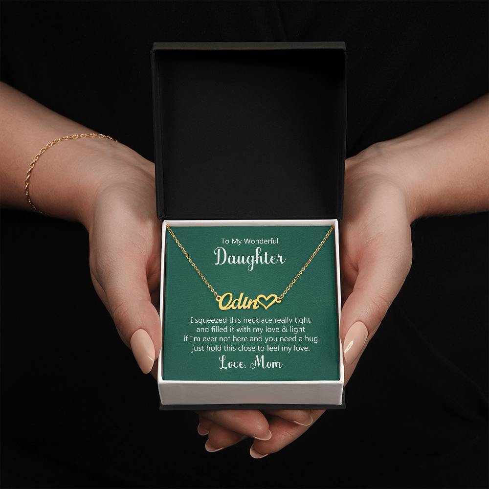 Mom to My Wonderful Daughter - green