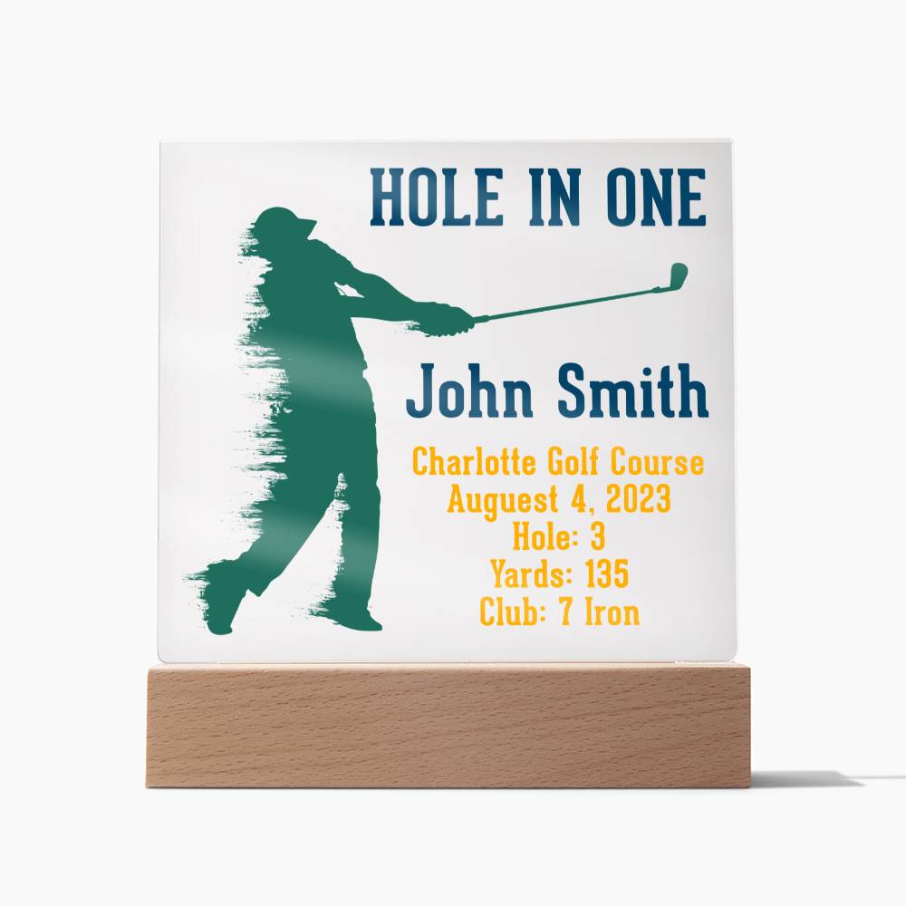 Custom Name Golf Memorial – Hearty Treasures