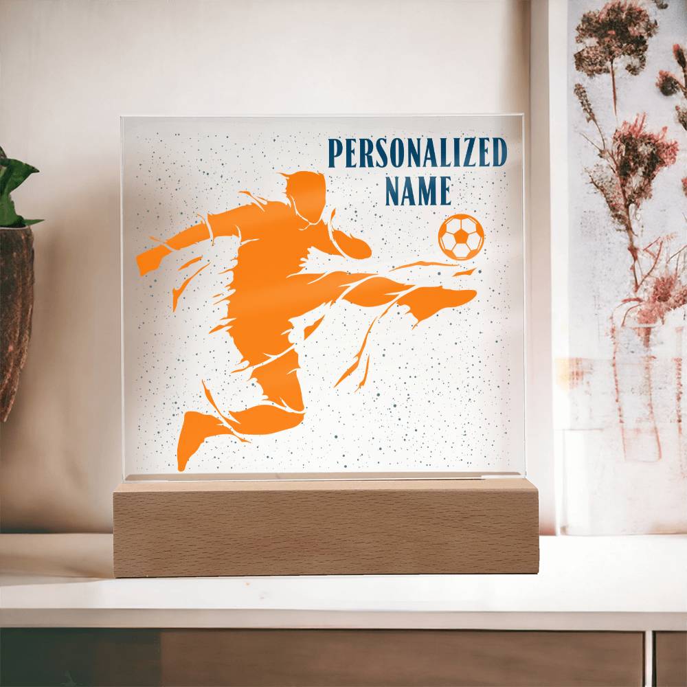 Custom Name Soccer Trophy