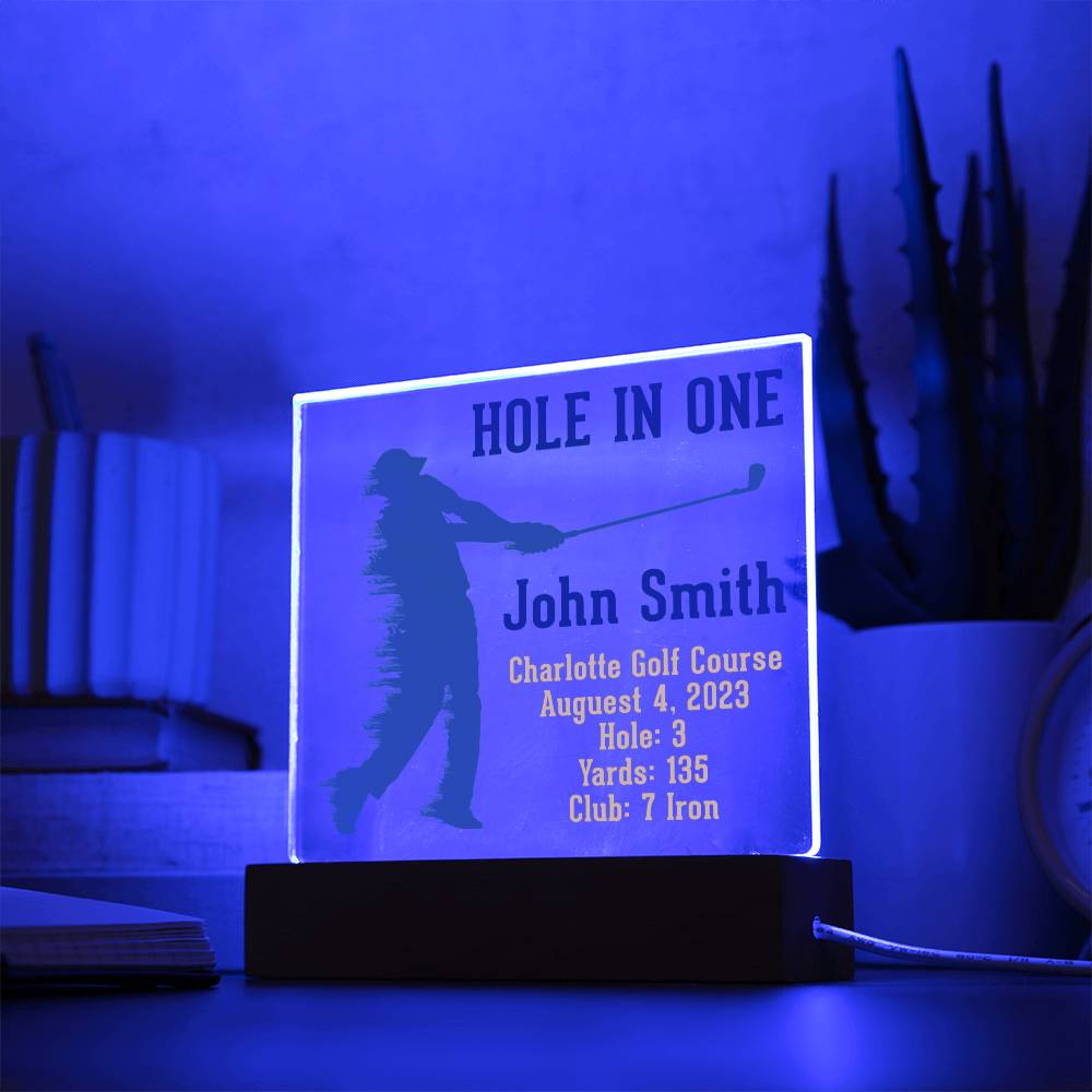 Custom Name Golf Memorial