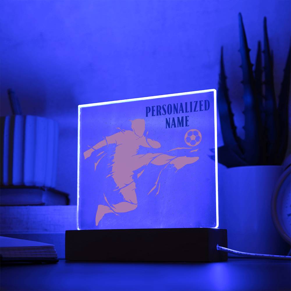 Custom Name Soccer Trophy