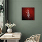 High Gloss Metal Art Print (Sizes 8x8", 12x12", 16x16" & 32x32") واستقم كما امرت