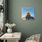 High Gloss Metal Art Print Square (Sizes 8"x8", 12"x12", 16"x16"  & 32"x32") وليدخلوا المسجد كما دخلوه أول مرة