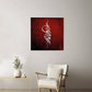 High Gloss Metal Art Print (Sizes 8x8", 12x12", 16x16" & 32x32") واستقم كما امرت